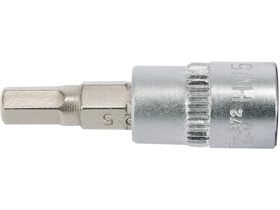 Bit hexagonal Yato 5, cu adaptor 1/4'', 37mm YATO...