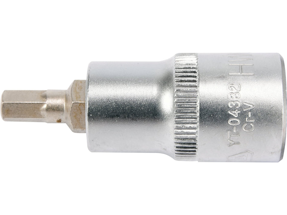 Bit hexagonal Yato 6, cu adaptor 1/2'', 55mm YATO...