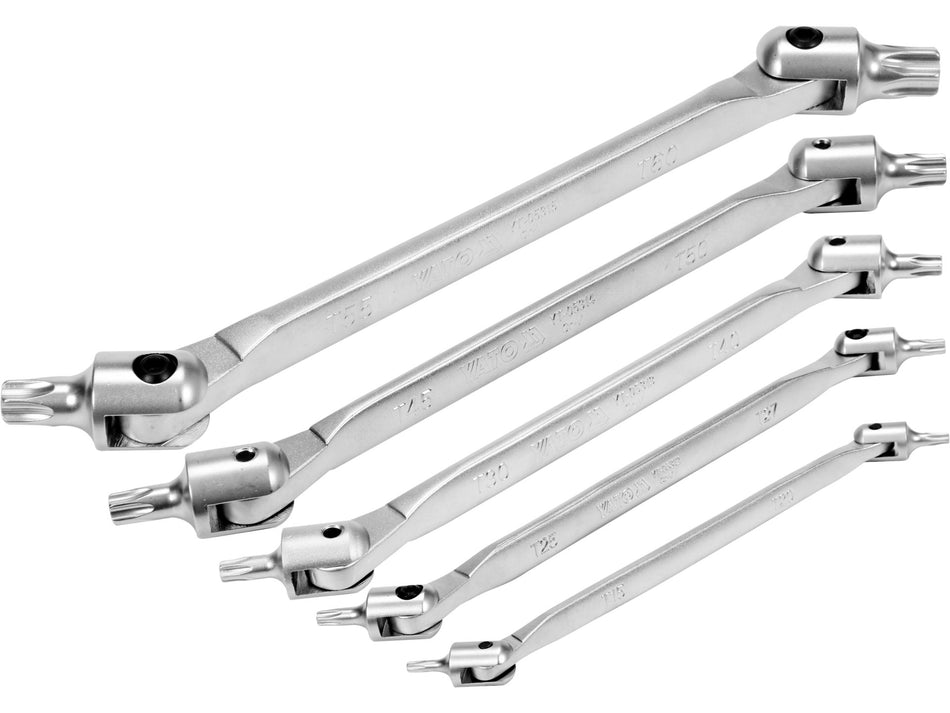 Set chei torx cu articulatie Yato 5 buc YATO YT-05320