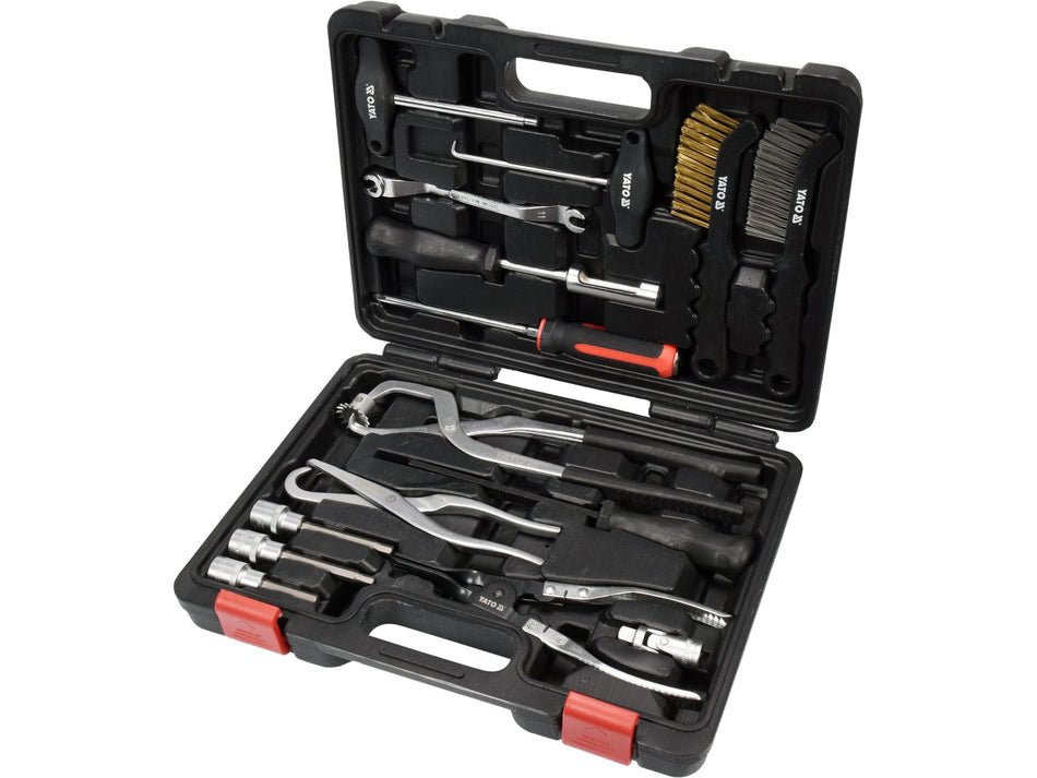 Set universal intretinere sistem franare Yato 15 piese