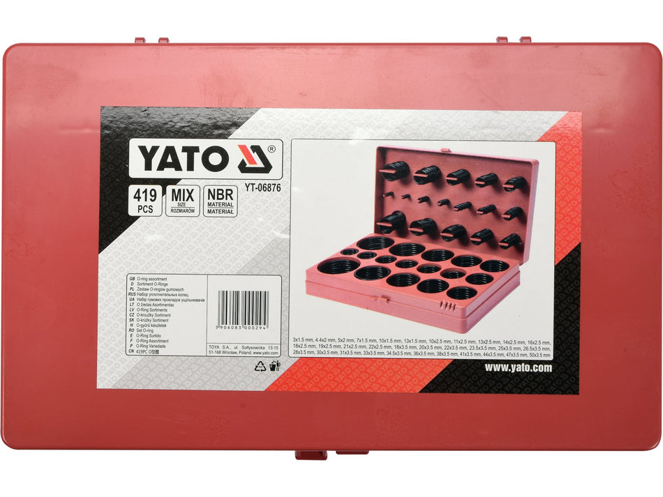 Set garnituri Yato 419 buc YATO YT-06876
