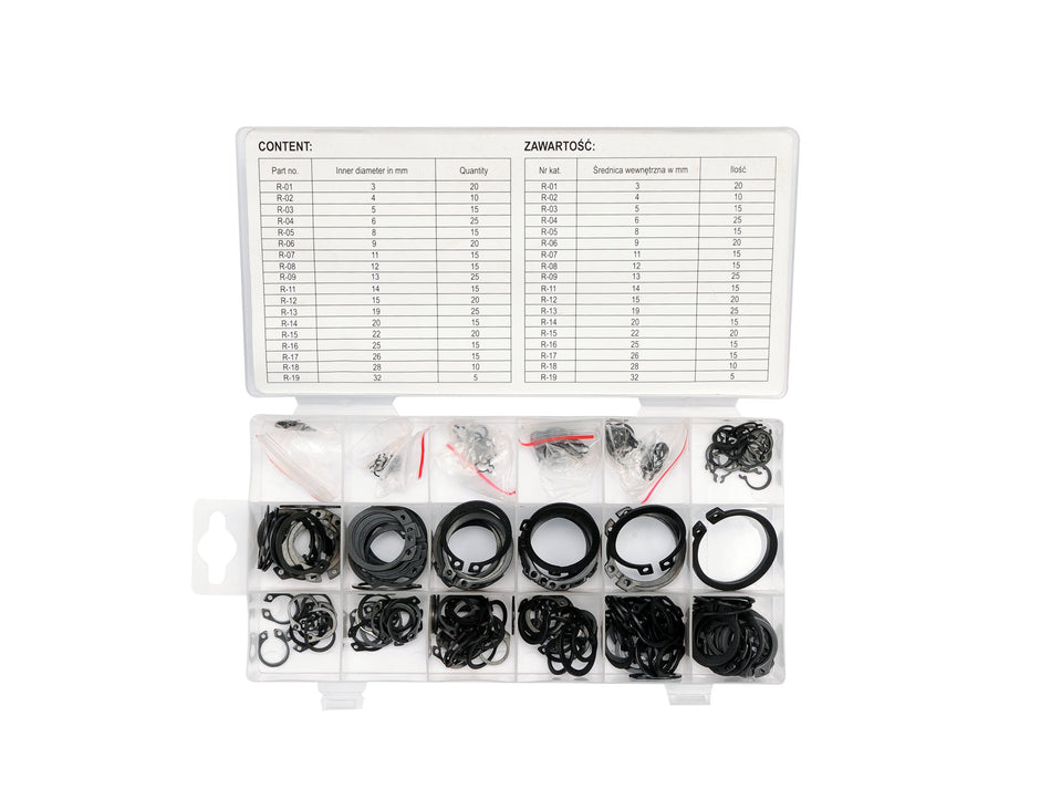 Set coliere zegger exterior Yato 300 buc YATO YT-06880