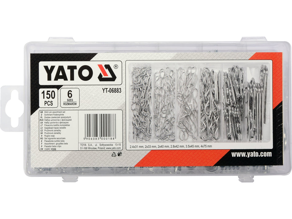 Set sigurante Yato 150 buc YATO YT-06883
