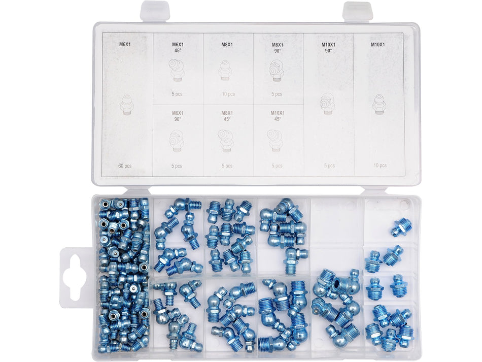 Set capete metalice pentru gresoare Yato 110 buc...