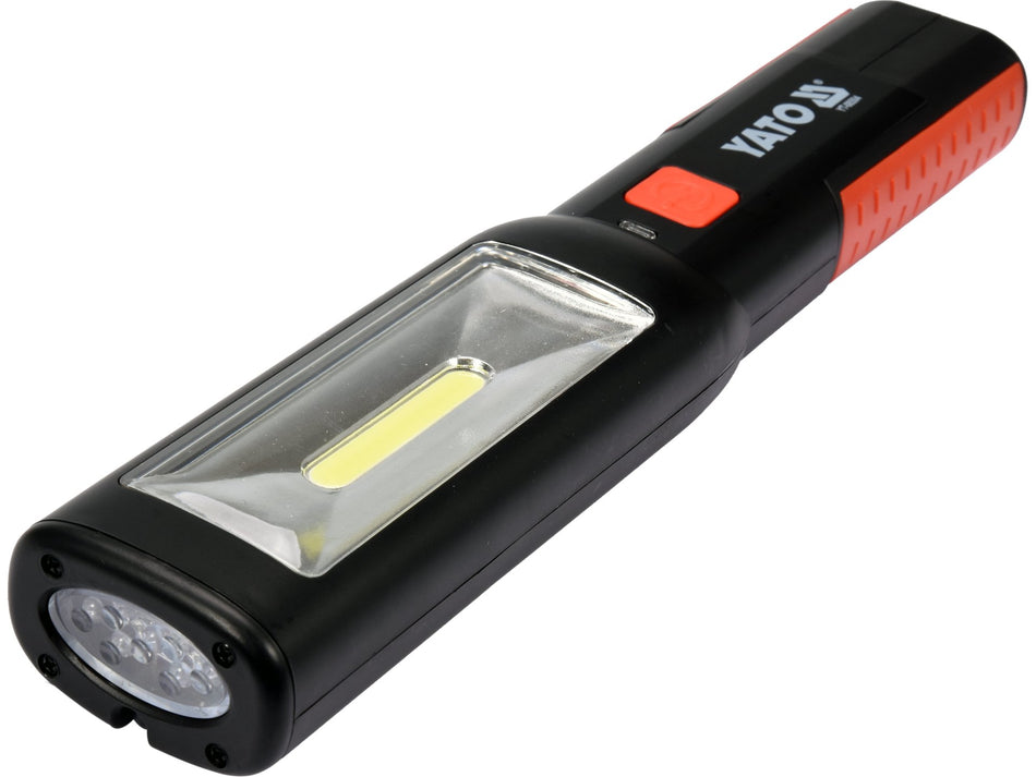 Lampa led cu acumulator li-ion Yato 3.7 v, 250 lm...