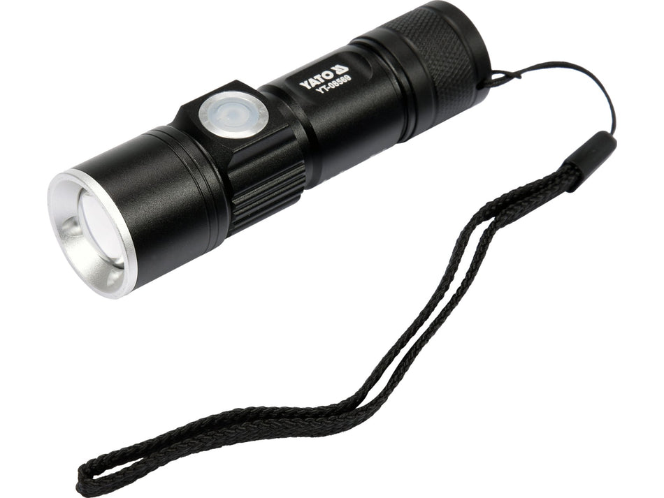 Lanterna cu acumulator Yato 350lm, 650mah, usb YATO...