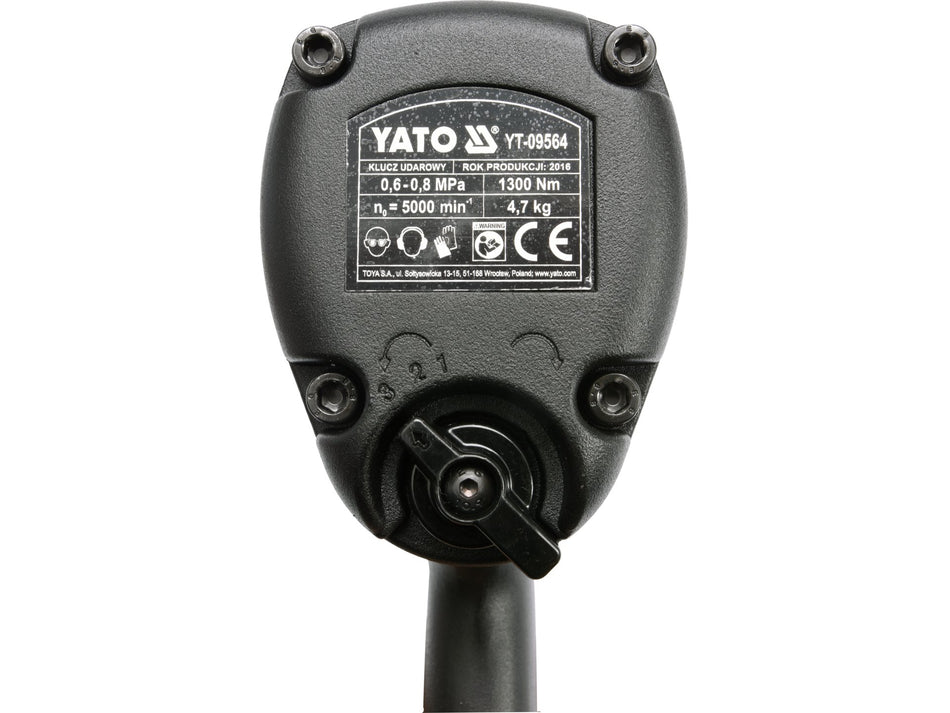 Pistol pneumatic 3/4'' Yato 1300nm YATO YT-09564