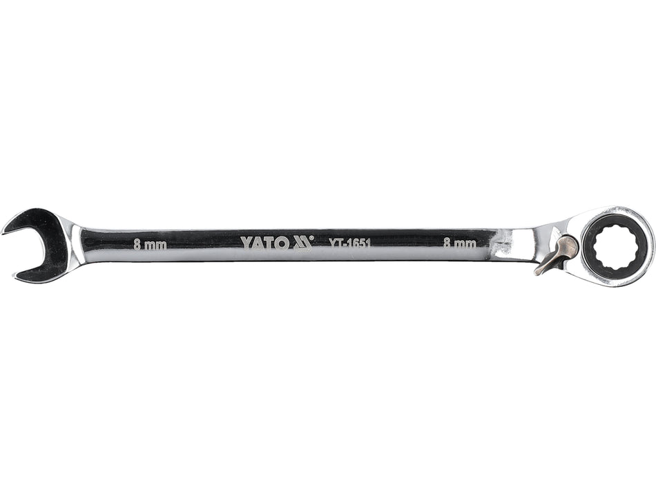 Cheie combinata cu clichet Yato 8mm YATO YT-1651