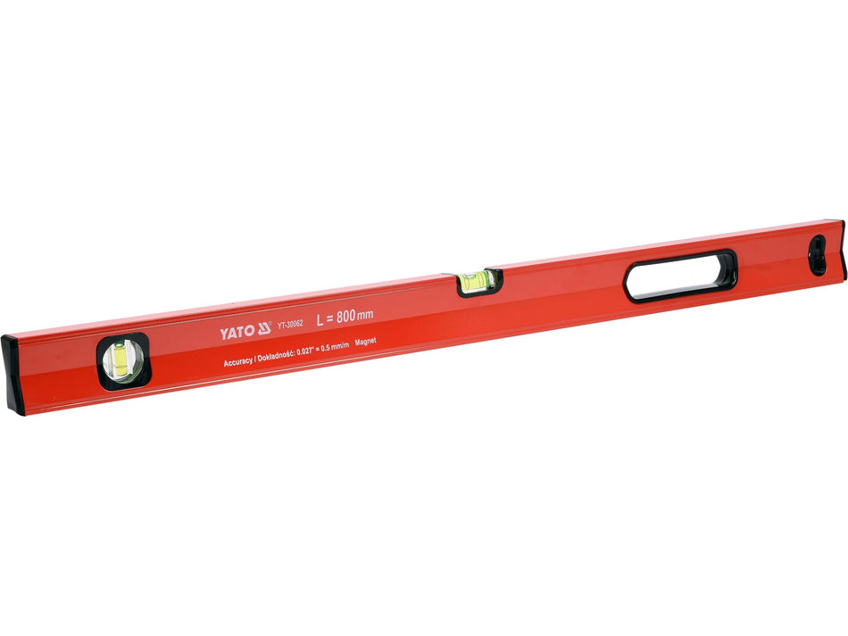 Nivela aluminiu Yato 2 bule, 800mm YATO YT-30062