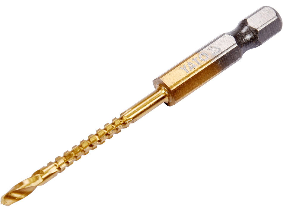 Burghiu freza prindere hexagonala Yato 3, 0mm hss-tin