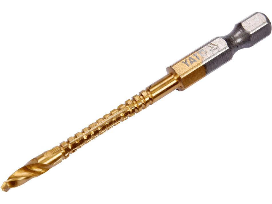 Burghiu freza prindere hexagonala Yato 4, 0mm hss-tin