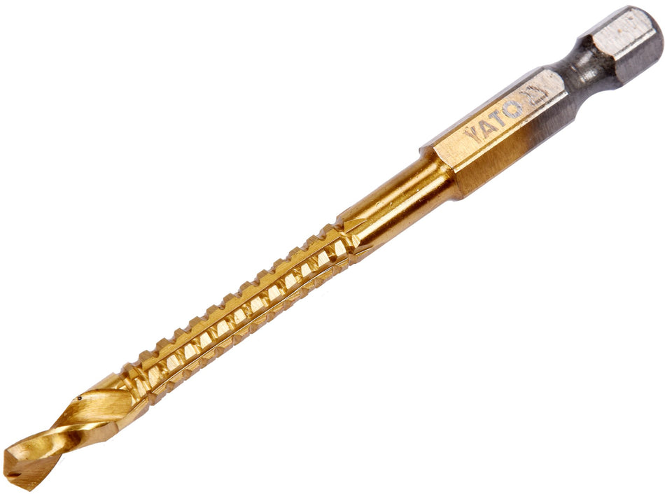Burghiu freza prindere hexagonala Yato 5, 0mm hss-tin