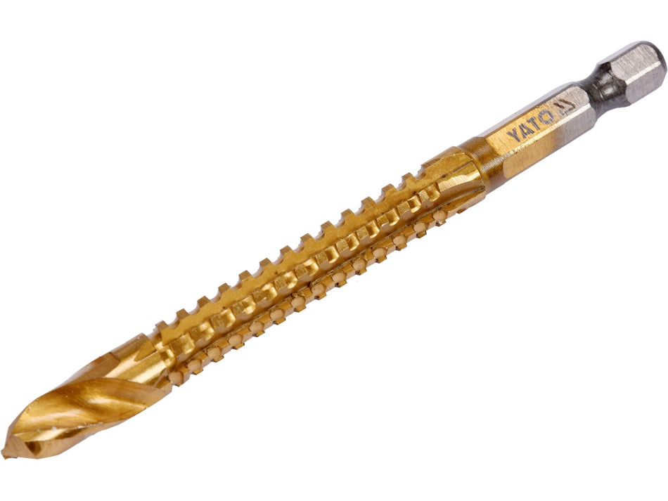 Burghiu freza prindere hexagonala Yato 8, 0mm hss-tin