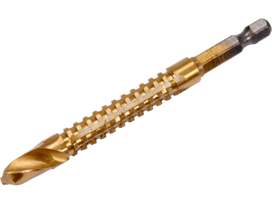 Burghiu freza prindere hexagonala Yato 9, 0mm hss-tin