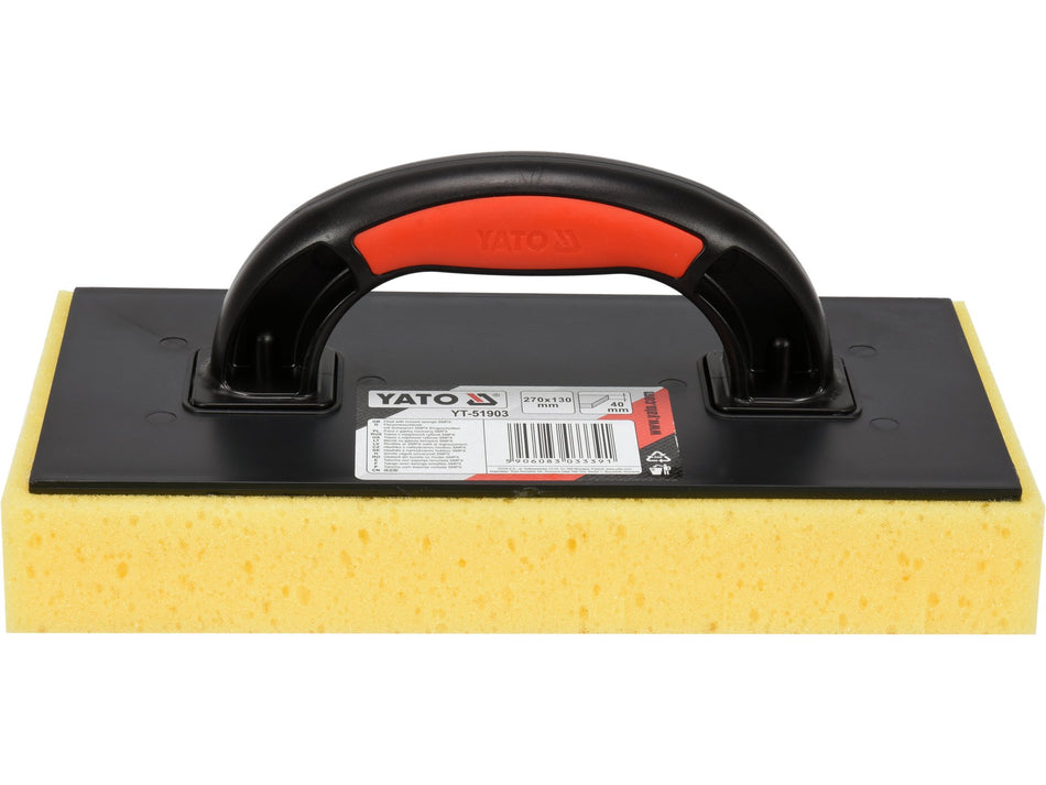 Gletiera burete Yato 40mm, 270x130mm, crestat YATO...