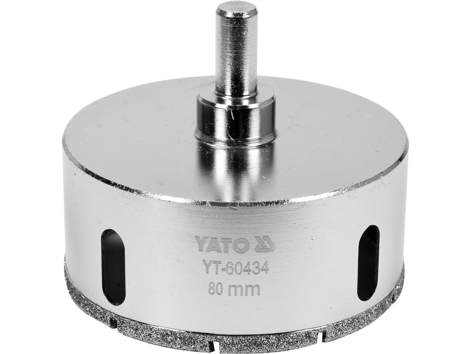 Carota diamantata placi ceramice Yato 80mm YATO...