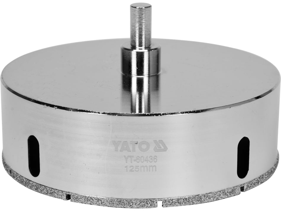 Carota diamantata pentru placi ceramice Yato 125mm...