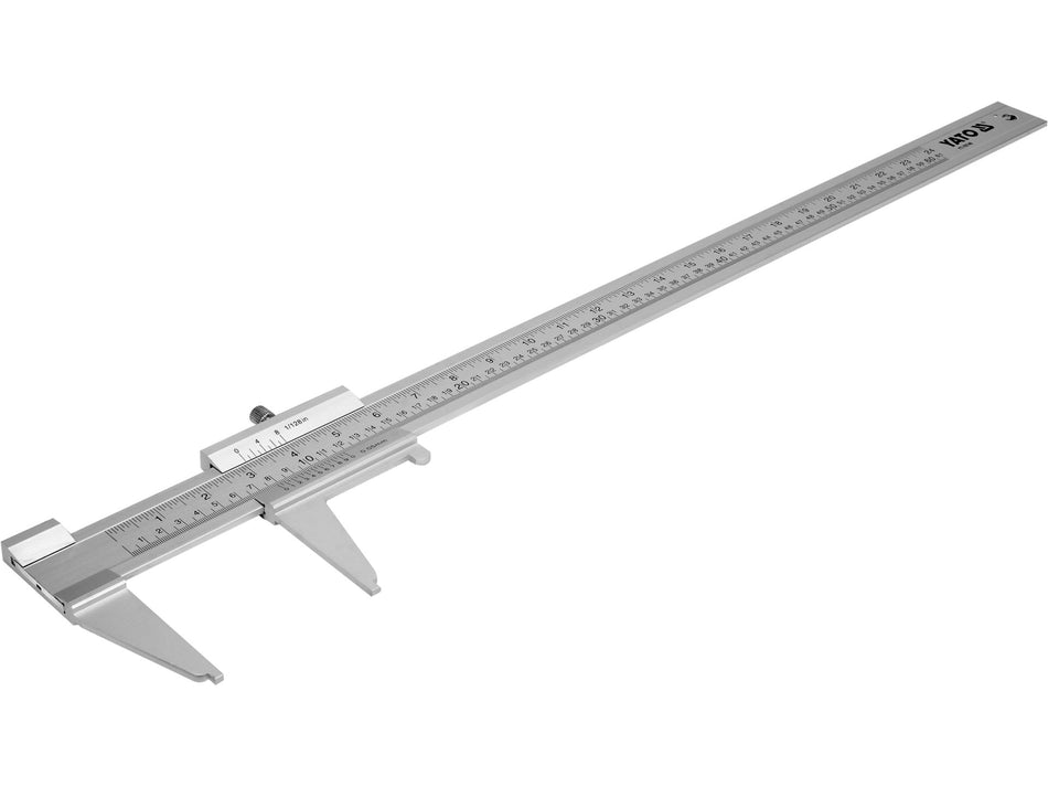Subler din aluminiu l-600mm/0.05mm Yato YATO YT-70740
