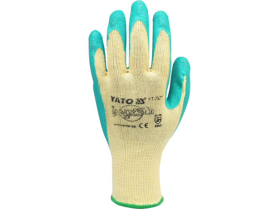 Manusi protectie bumbac/latex Yato YATO YT-7471