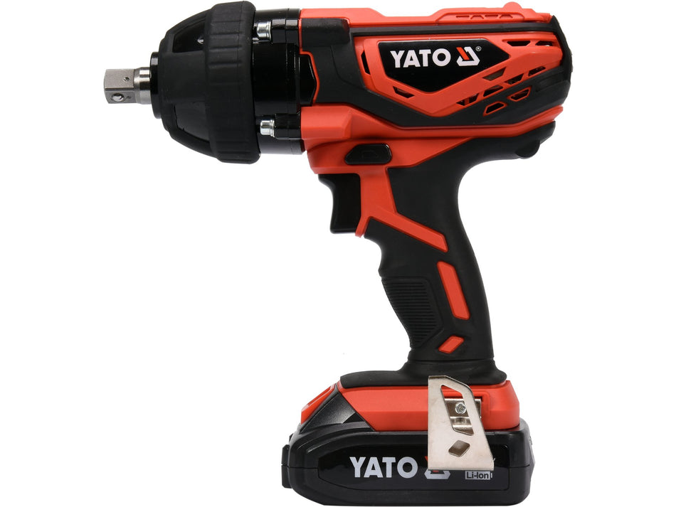 Pistol impact Yato 18v 1/2'', 300nm, 1x2ah YATO...