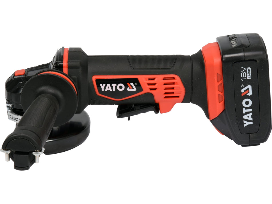 Polizor unghiular Yato 18v, cu 2 acumulatori YATO...