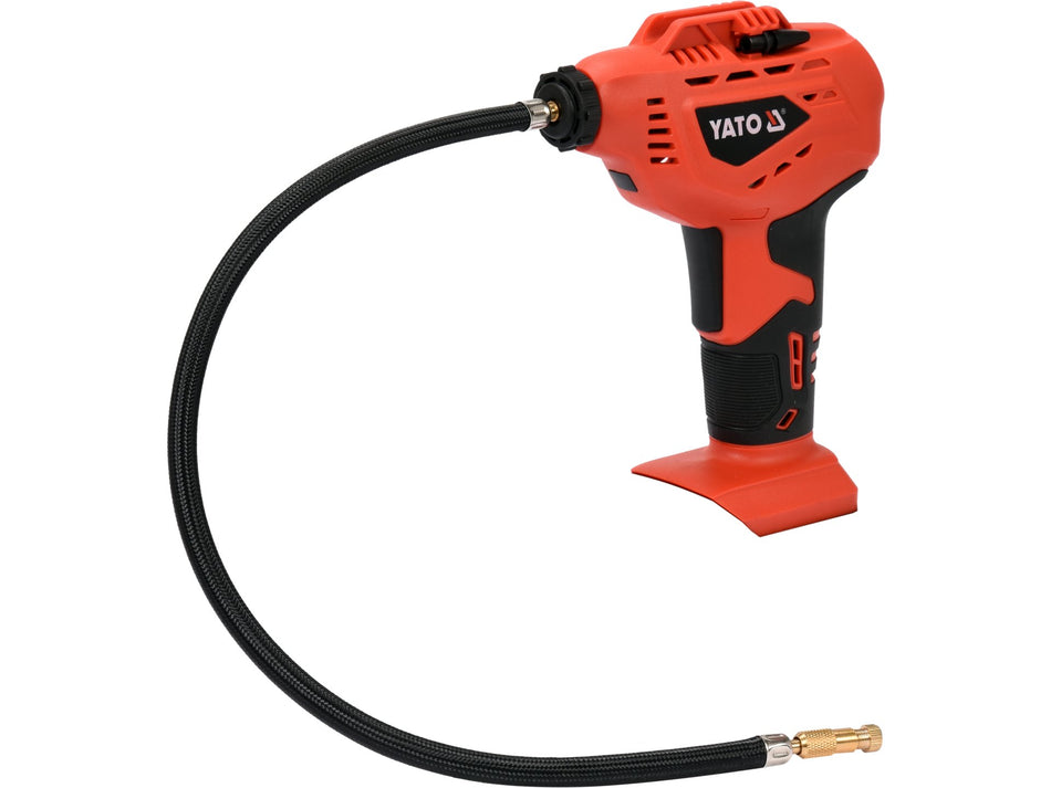 Pistol de umflat roti Yato 18v, fara acumulator...
