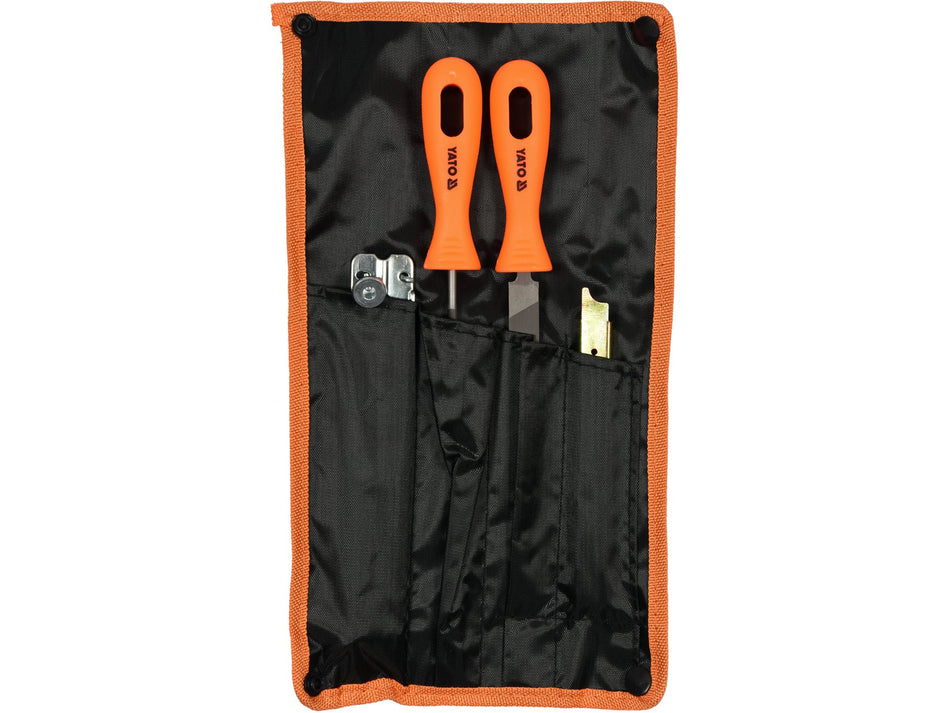 Set ascutit lant drujba Yato 4.0mm, 4 piese YATO...